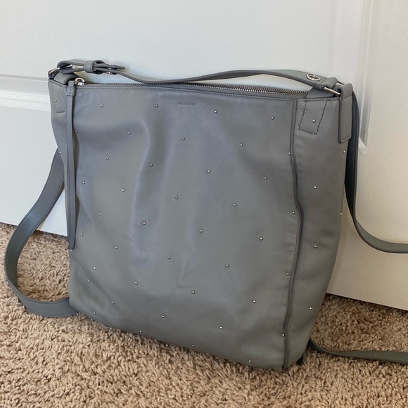 AllSaints Kathi Studded Leather Backpack - Picture 2 of 13